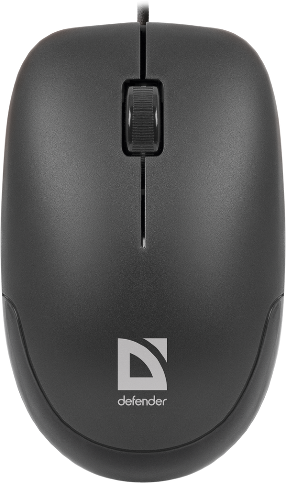 Мышь проводная Defender Datum MM-010 черный	