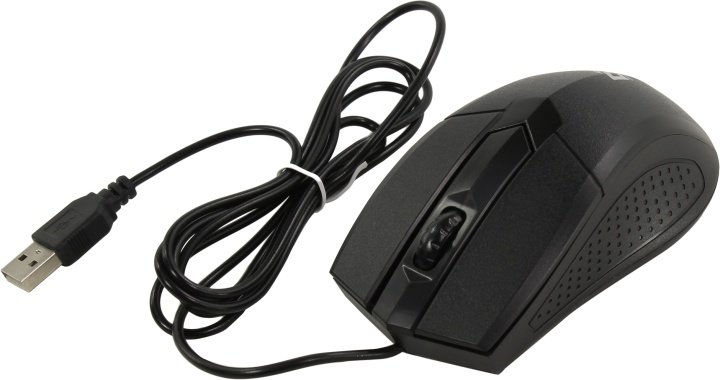 Мышь проводная Defender Optimum MB-270 черный 3 кнопки,1000 dp