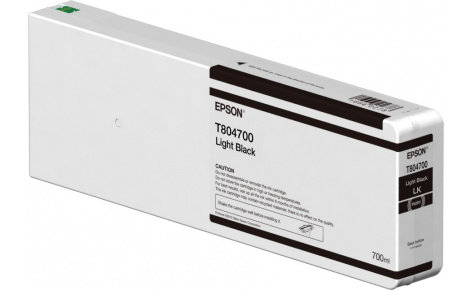Картридж C13T804700 Epson SureColor SC-P6000/7000/8000/9000 : Light Black 700 ml