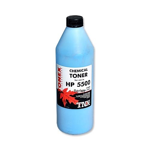 Тонер химический для CLJ 5500  380 г/фл Cyan  TONEX