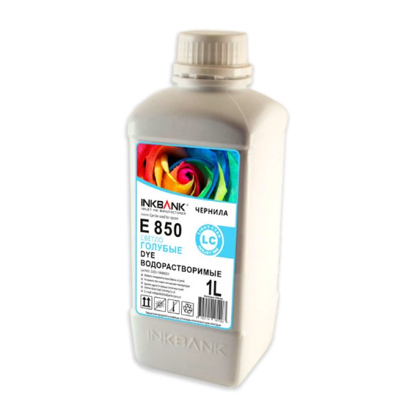 Чернила R270-E850LC-1L Light Cyan 1000ml (InkBank)