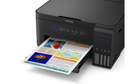 МФУ цветной,струйный Epson L4150 фабрика печати, Wi-Fi, C11CG25403