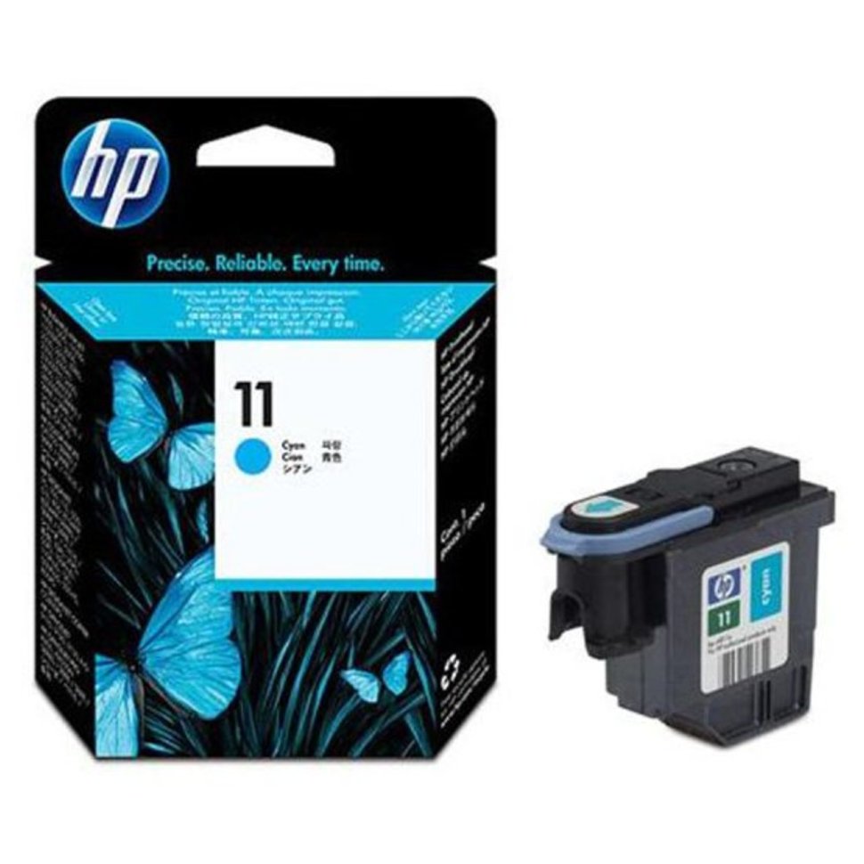 C4811A Печатающая головка HP Cyan №11  DesignJet 100+/500+/800+ (мятая упаковка)
