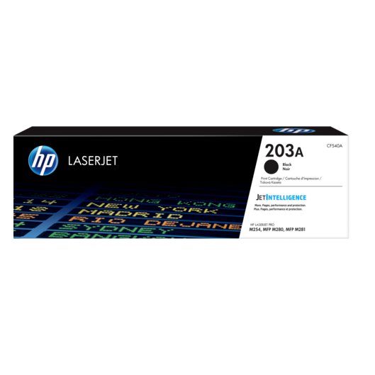 Картриджи для CLJ M254/281   CF540  Black/Черный HP оригинал