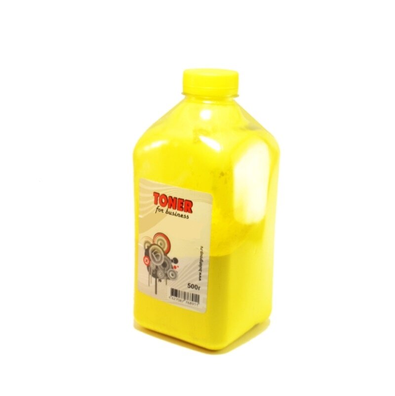 Тонер сферический для цветных HP Сolor HY104.1  Bulat  Yellow / Желтый  500 г/фл