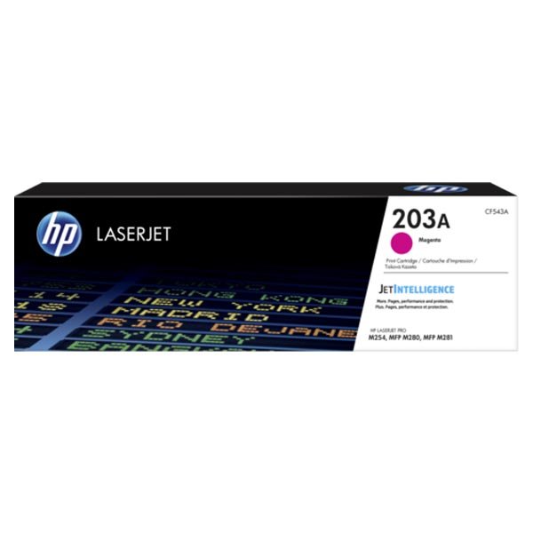 Картриджи для CLJ M254/281   CF543 Magenta/Пурпурный  HP оригинал