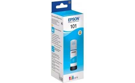 Чернила Epson C13T03V24A 101 EcoTank 70ml для L4150/L4160 голубой