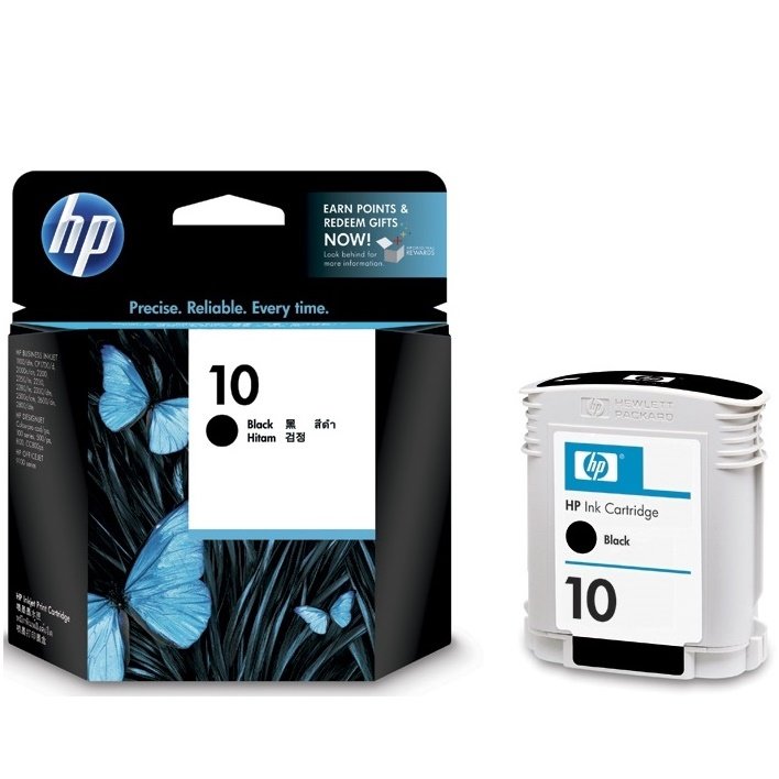 C4844A Картридж HP Black №10  DesignJet 100/110/500/800 (69мл.)