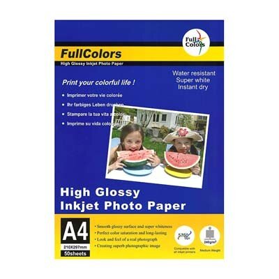 Фотобумага FullColors CGC240-A4*50 Глянцевая A4/50/240гр (20)