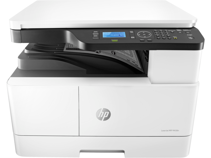 МФУ HP LaserJet MFP M438n <8AF43A> (A3, 22стр/мин, 256Mb, LCD, лазерное МФУ, USB2.0, сетевой)