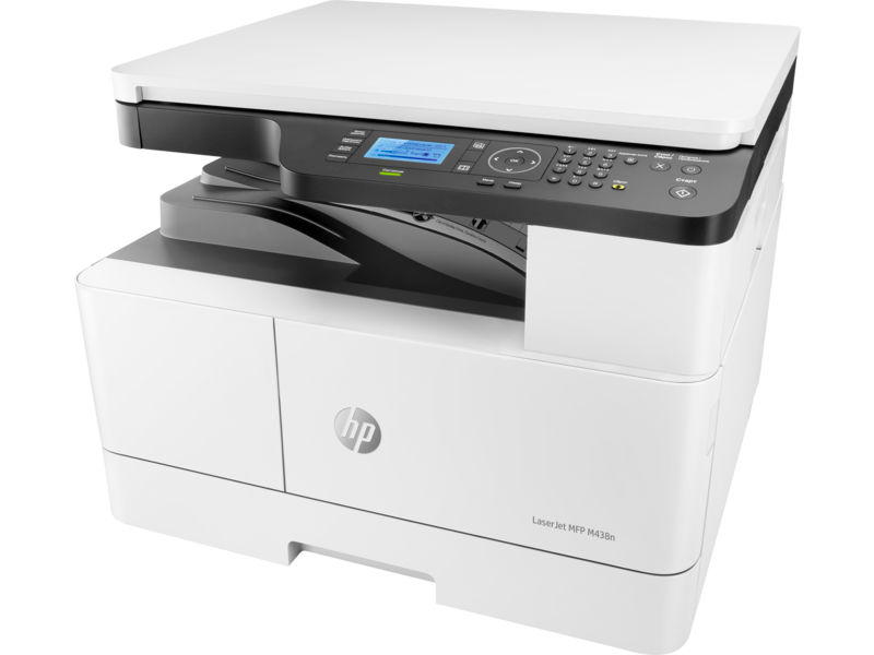 МФУ HP LaserJet MFP M438n <8AF43A> (A3, 22стр/мин, 256Mb, LCD, лазерное МФУ, USB2.0, сетевой)