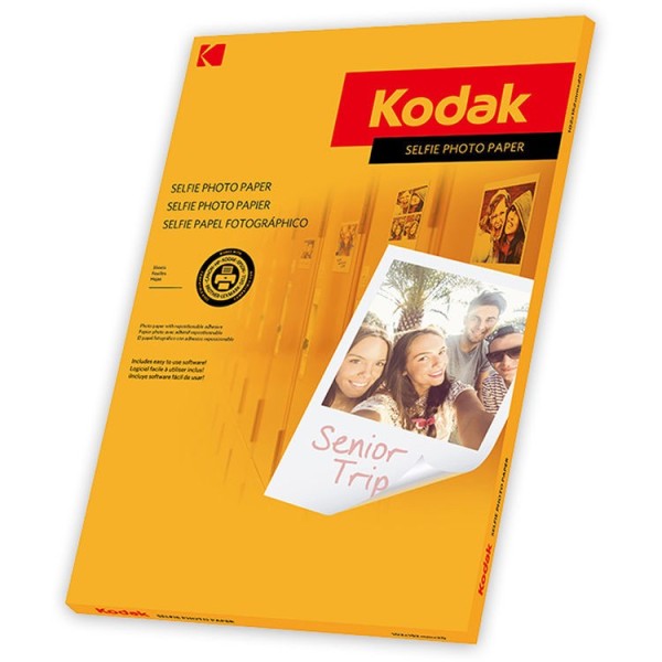 Фотобумага КОДАК IRS255 Тканевая самоклеющая (стикер)  4R/20/255гр.