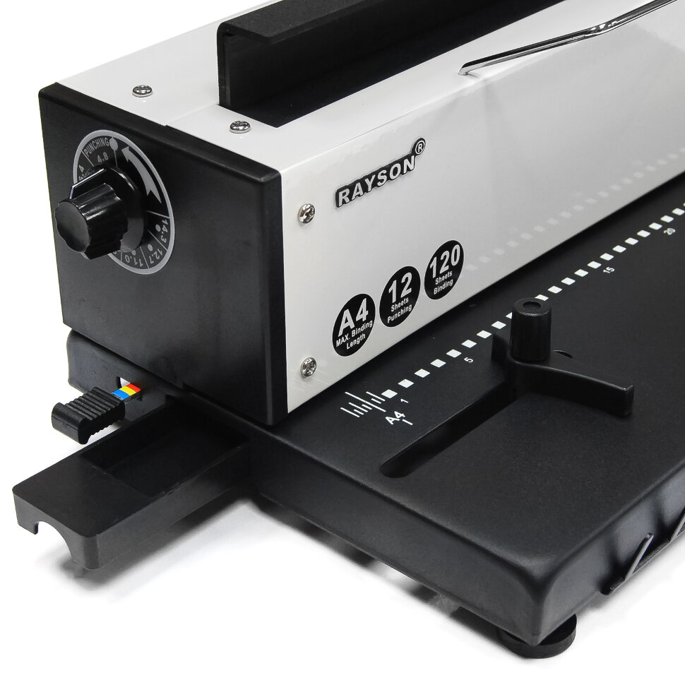 Переплетная машина RAYSON TD-1200  [металл 3:1 12/120листов.]