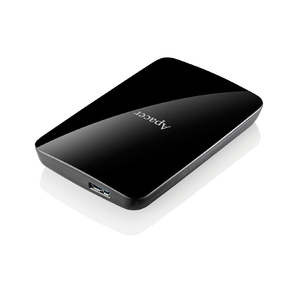 Внешний жесткий диск, Apacer, AC233, AP1TBAC233B-S, 2,5", 1TB, USB3,2, черный