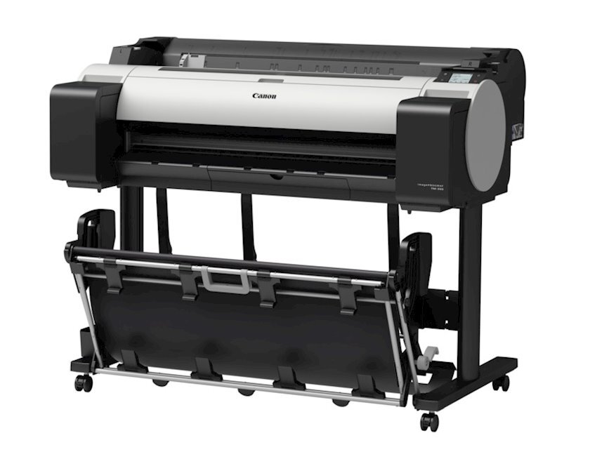 Плоттер Canon IMAGEPROGRAF TM-300 (36"/914 mm/A0) 5 ink color, 2400 x 1200 dpi, Ethernet, auto cutter