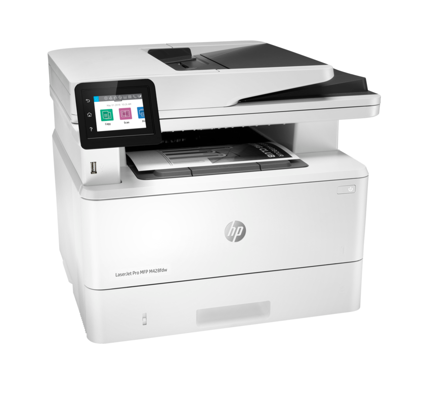 МФУ HP LaserJet Pro M428fdw/Принтер-Сканер(АПД-50с.)-Копир-Факс/Wi-Fi/A4/38 ppm/1200x1200 dpi	