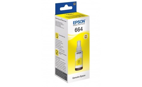Чернила C13T66444A L100/200/300/400/500/1300/L1455 Yellow ink bottle 70ml