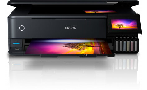 МФУ струйное цветное Epson L8180 А3, C11CJ21403, 6цв, 32 стр/мин, WIFI, Duplex (А4), Ethernet, USB, SD cart, без ADF