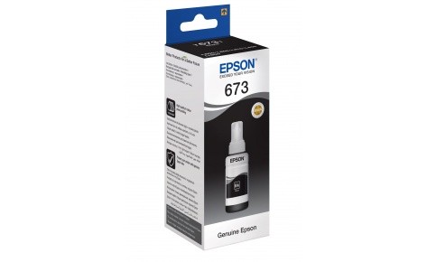 Чернила C13T67314A L800/L805/L810/L850/L1800 Black ink bottle 70ml
