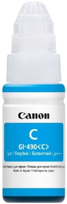 Чернила C1800C InkBank для GL-490 PIXMA G1400/G2400/G3400 Cyan / Голубой  70ml