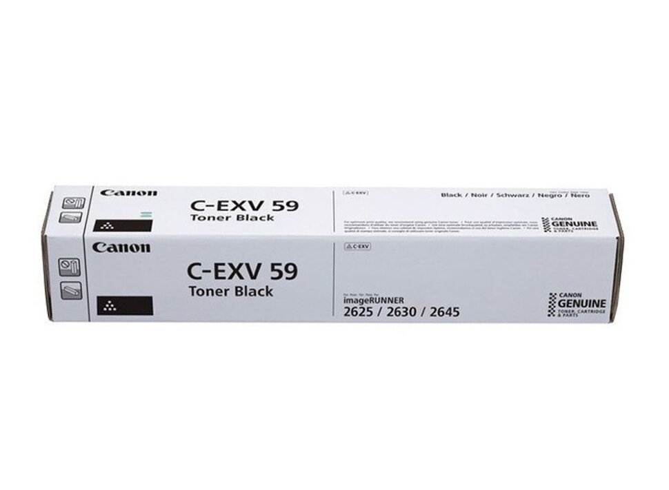 Тонер-картридж Canon  IR 2625i/2630i/2645i  C-EXV 59 (1050г/туба)  Оригинал