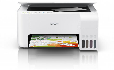 МФУ цветной,струйный Epson L3256 фабрика печати, Wi-Fi, C11CJ67414