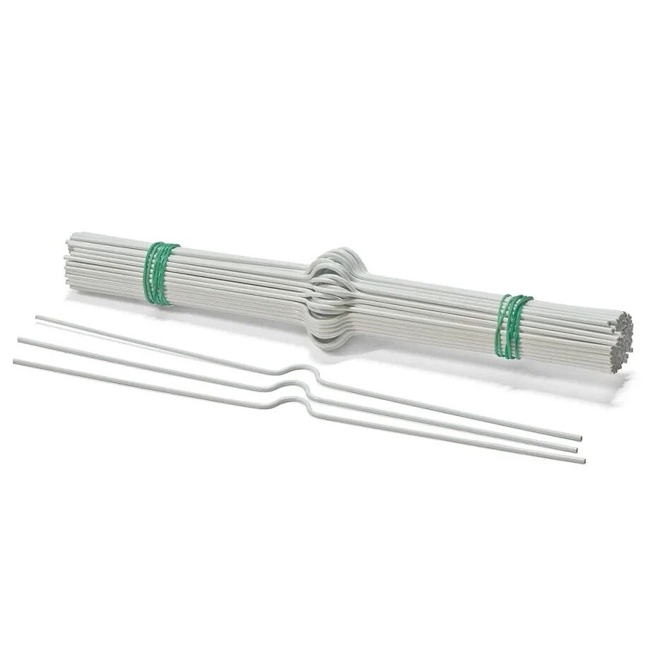 Крючки календарные (Ригель) Metall hanger 3:1 50 см  (100) белый