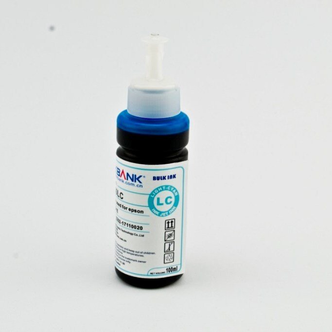 Чернила R270-EP601 Light Cyan 100ml (InkBank) Пигментные                                            