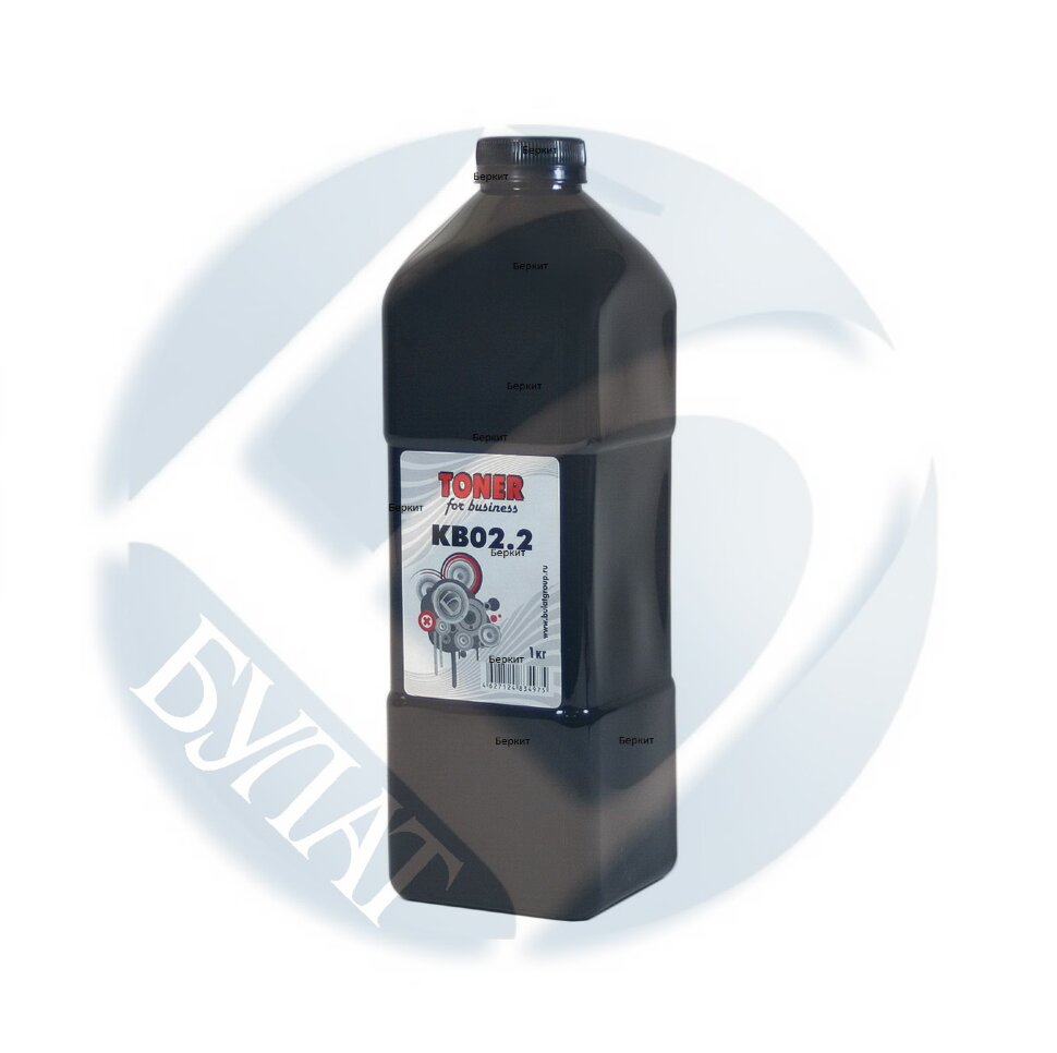 Тонер Универсальный для Kyocera Mita KB02.2  Bulat 1кг/фл (Коробка 12шт)