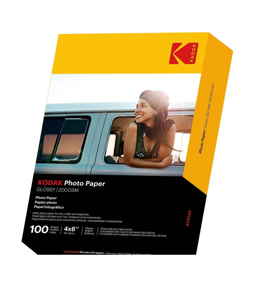Фотобумага КОДАК CGP200-4R*100 Глянцевая Премиум 10*15/100/200гр. CAT 5740-806 (48)