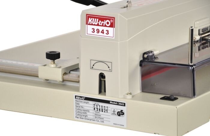 Механическая гильотина KW-triO 3943/13943  рез.мм:370/150 листов