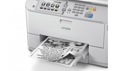 МФУ струйный,монохромный Epson WorkForce WF-M5690 DWF C11CE37401, A4, принтер/сканер/копир/факс, 1200x2400 dpi, 34 стр/м
