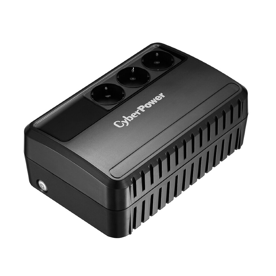 ИБП CyberPower, BU600E, Мощность 600ВА/360Вт, BU-серия, Линейно-интерактивный, Напольный, Диапазон работы AVR:165-28
