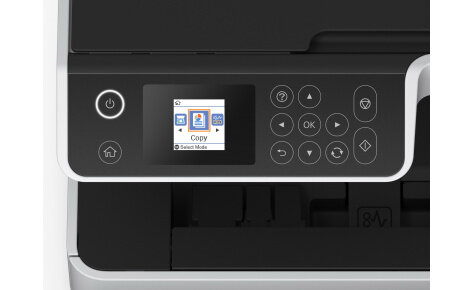 МФУ струйный,монохромный Epson M2140, A4, принтер:1200х2400dpi, 39стр/мин, копир:600x1200, 17стр/мин, cканер:1200x2400dpi, USB, C11CG27405