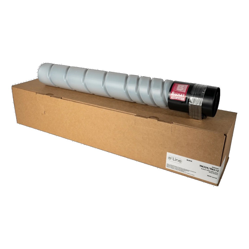 Тонер-картридж Konica Minolta bizhub C258/C454 TN324/TN512 Universal (26k) Magenta БУЛАТ e-Line