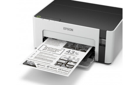 Принтер монохромный Epson M1100, A4, 1440x720dpi, 32стр/мин, USB 2.0, C11CG95405