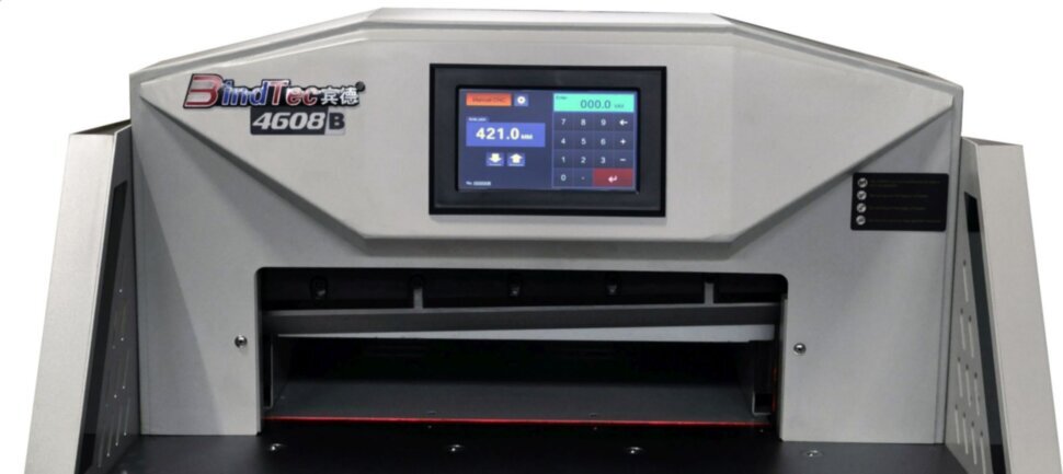 Электрич. гильотина BindTec 4608B (Програмное  упр. Резом)  рез.мм:460/700листов