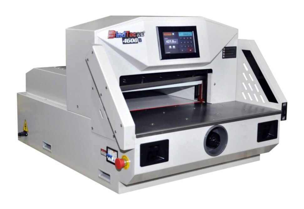 Электрич. гильотина BindTec 4608B (Програмное  упр. Резом)  рез.мм:460/700листов