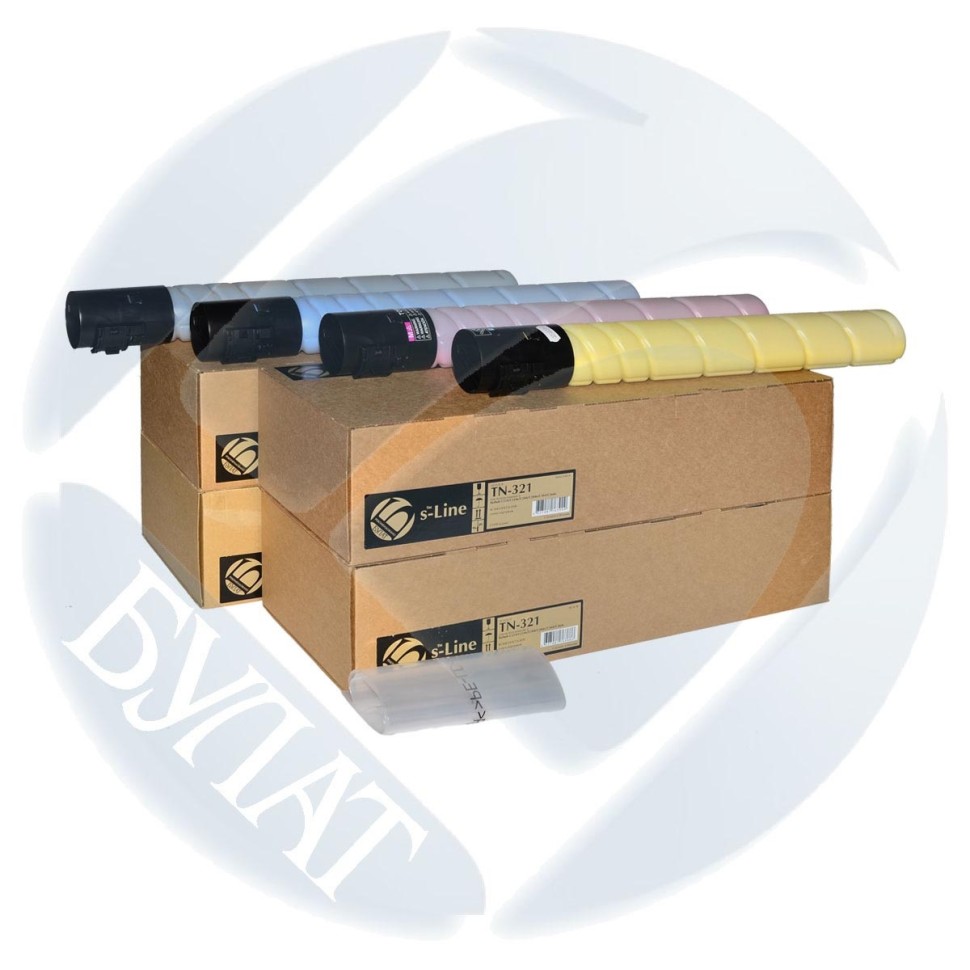 Тонер-картридж Konica Minolta bizhub С224/284 TN321, Black , 27000k Булат s-Line