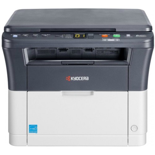 МФУ Kyocera FS-1020MFP (А4, 20 ppm, 1200dpi, 25-400%, 64Mb, USB, цв. сканер, крышка, (+ тонерTK-1110)