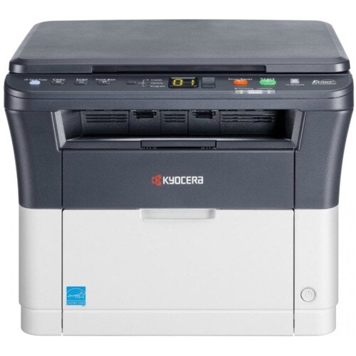 МФУ Kyocera FS-1020MFP (А4, 20 ppm, 1200dpi, 25-400%, 64Mb, USB, цв. сканер, крышка, (+ тонерTK-1110)