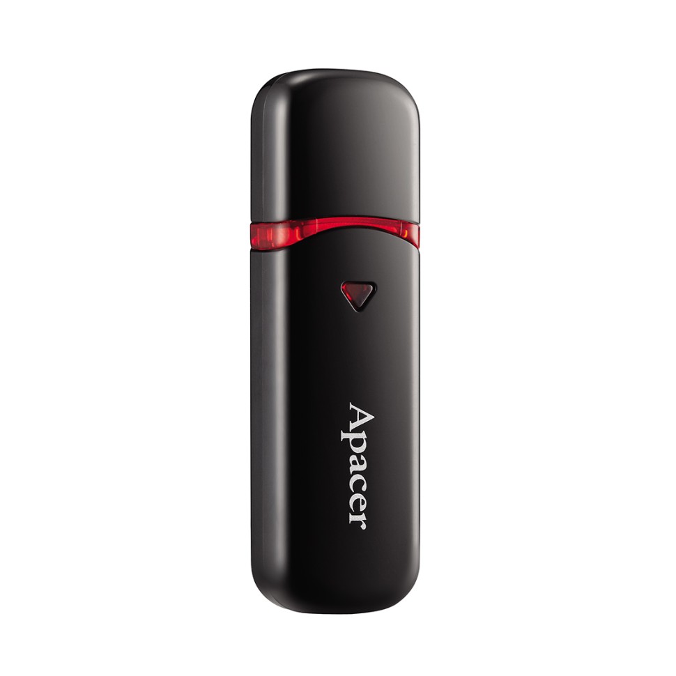USB Флеш 32GB  2.0 Apacer, AH333, AP32GAH333B-1, Чёрный