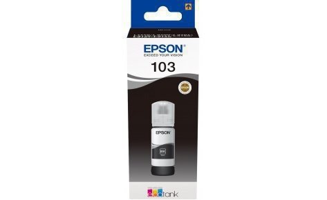 Чернила Epson C13T00S14A 103 EcoTank для L3100/L3101/L3110/L3150 черный	