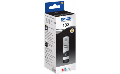 Чернила Epson C13T00S14A 103 EcoTank для L3100/L3101/L3110/L3150 черный	