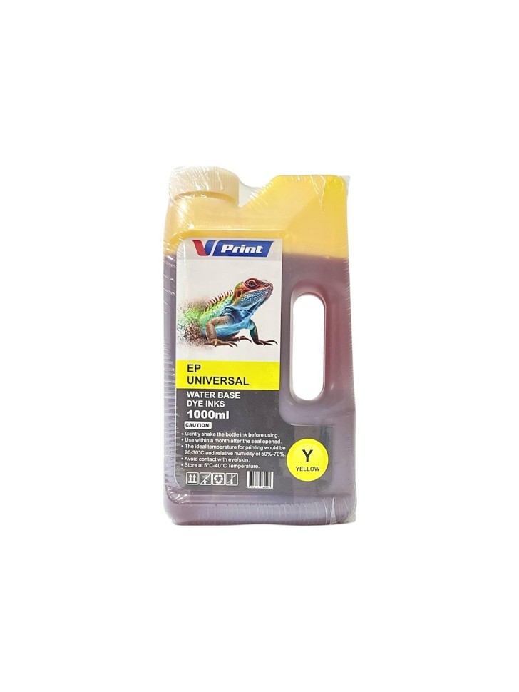 Чернила VPRINT EP UNIVERSAL ТИП 664/673 (L100/800 P50 R270) YELLOW / Желтый 1L (20)