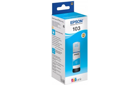 Чернила Epson C13T00S24A 103 EcoTank L3100/L3101/L3110/L3150 голубой	