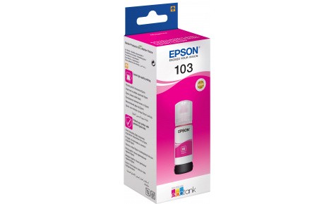 Чернила Epson C13T00S34A 103 EcoTank для L3100/L3101/L3110/L3150 пурпурный	