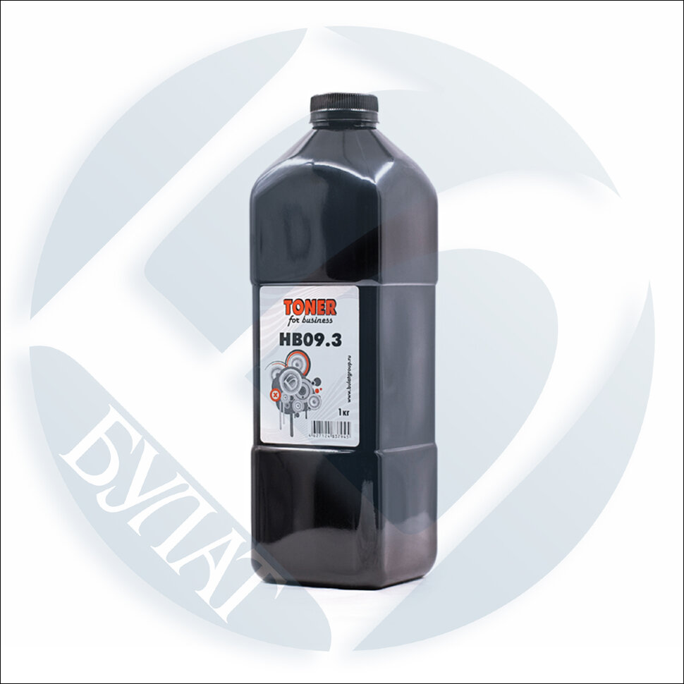 Тонер для  LJ  Universal TYPE HB09.2 (New HB05.1) Bulat 1кг/фл (12) (до 20 стр/мин)  (12)