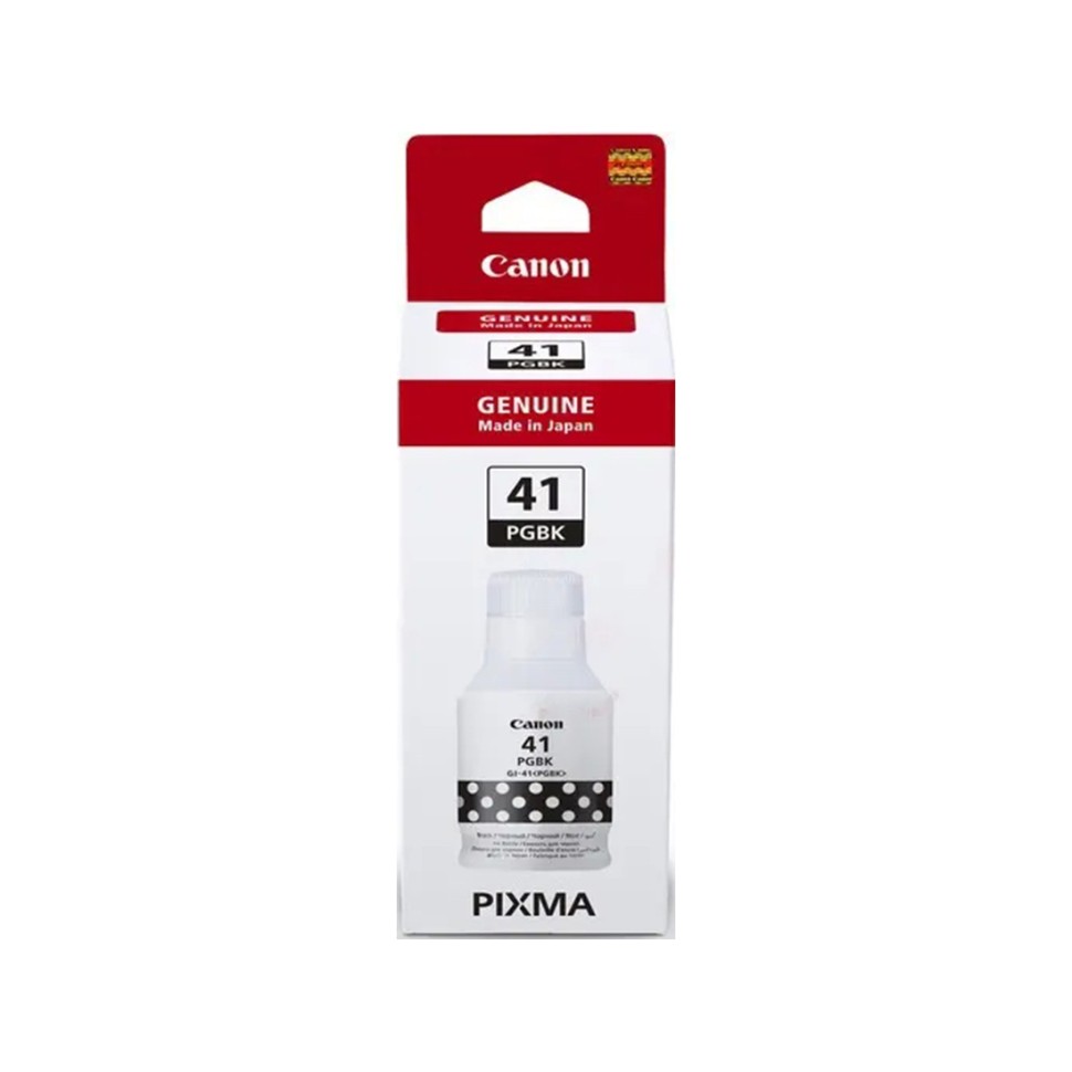 Чернила Canon/INK GI-41 Bk/Струйный/Пигмент для PIXMA G1430/G2430/G3470 черный  135 мл 