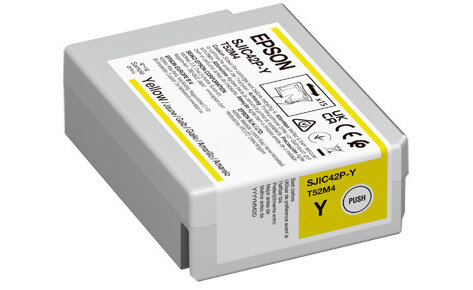 Картридж EPSON SJIC42P-Y для ColorWorks C4000e